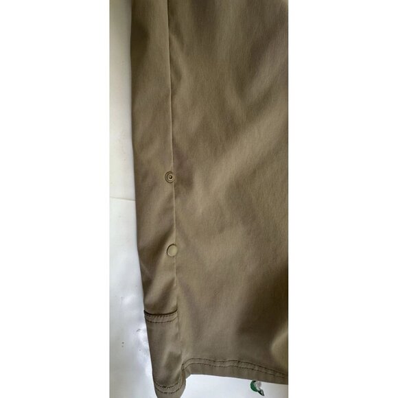 Prana Breathe Pants Men's Size 32 X 32 Tan Cargo Belted Stretch Nylon Hiking - Picture 3 of 10